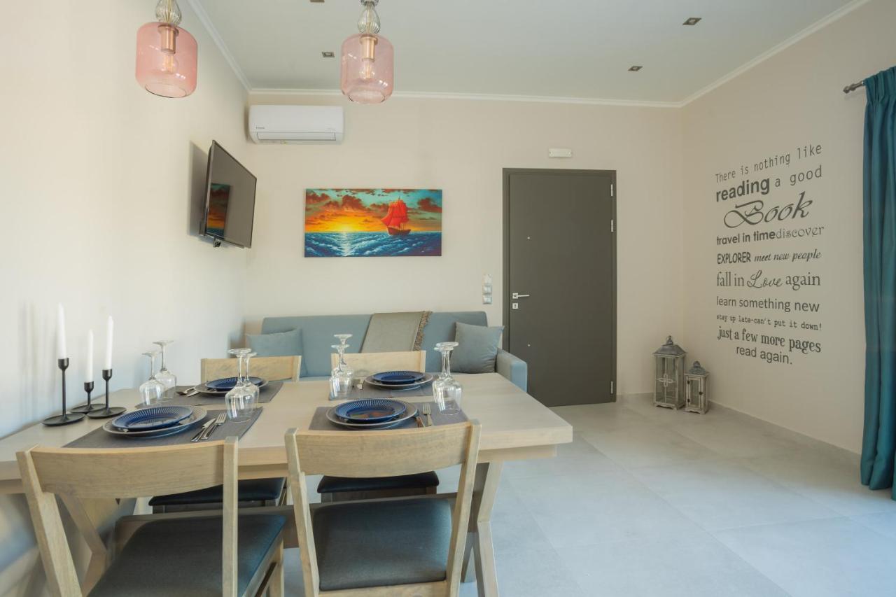 Apollonian Luxury Apartments Vaszilikí Kültér fotó